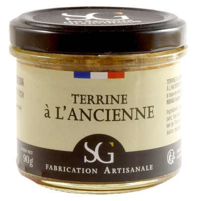 Terrine à l'ancienne - 90g - Les Saveurs Granvillaises