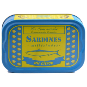 SARDINES AU CITRON 115g