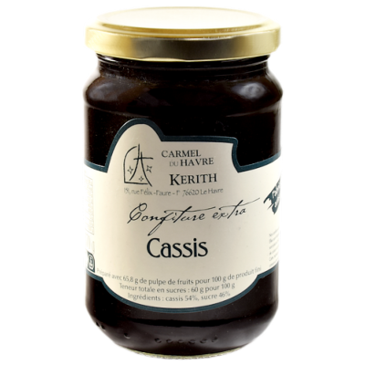 CONFITURE EXTRA CASSIS 370g