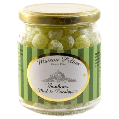 BONBONS PASTILLE AU MIEL ET À L'EUCALYPTUS 200g
