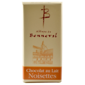 TABLETTE CHOCOLAT AU LAIT AUX CLATS DE NOISETTES 100g