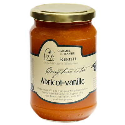 CONFITURE EXTRA ABRICOT-VANILLE 370g