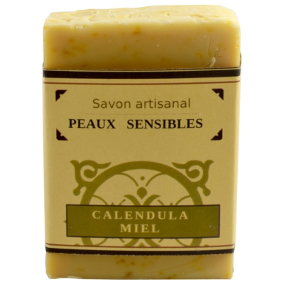 SAVON AU CALENDULA ET MIEL 100g