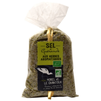 SEL DE GUÉRANDE AUX HERBES AROMATIQUES SACHET 250g