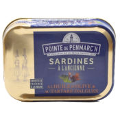 SARDINES  L'HUILE D'OLIVE & TARTARE D'ALGUES 115g