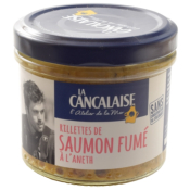 RILLETTES DE SAUMON FUM A L'ANETH 100g