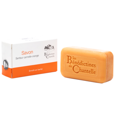 SAVON SENTEUR  CANNELLE - ORANGE 100g