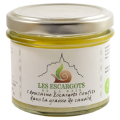 12 ESCARGOTS CONFITS  LA GRAISSE DE CANARD 90g