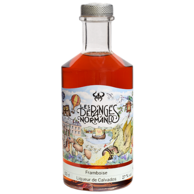 LIQUEUR DE CALVADOS À LA FRAMBOISE 50cl