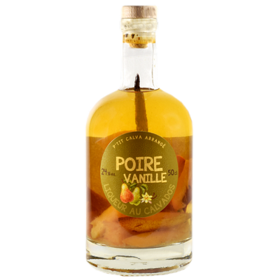 P'TIT CALVA ARRANGÉ  - POIRE ET VANILLE 50cl