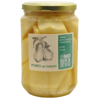 POIRES AU NATUREL 710g