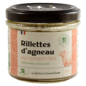 RILLETTES D'AGNEAU AU ROMARIN BIO 90g