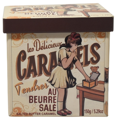 CARAMELS TENDRES AU BEURRE SALÉ BOÎTE 150g