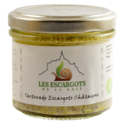 TARTINADE D'ESCARGOTS À LA CHÂTAIGNE 90g