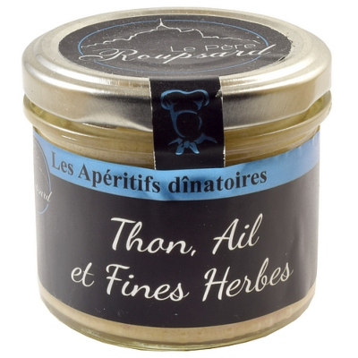 RILLETTES DE THON À L'AIL ET AUX FINES HERBES 100g