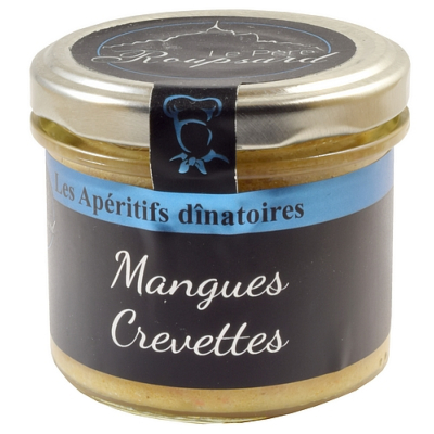 TARTINADE DE MANGUES CREVETTES 100g