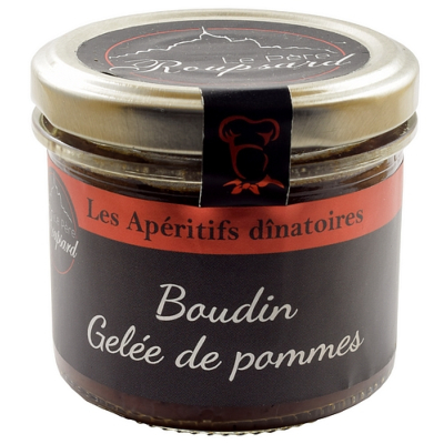 TARTINADE DE BOUDIN ET GELÉE DE POMMES 100g