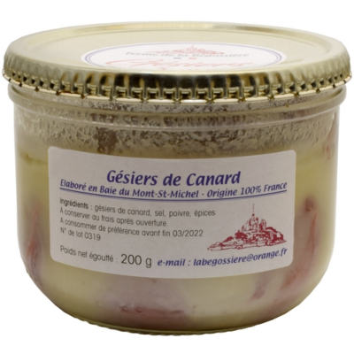 GÉSIERS DE CANARD 200G