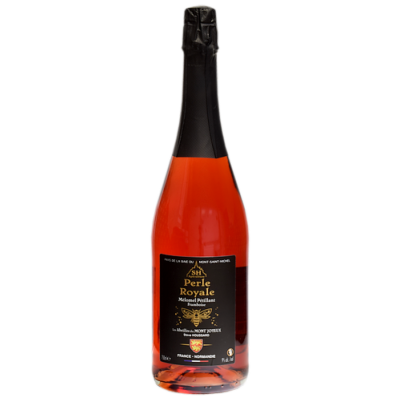 PERLE ROYALE FRAMBOISE - Mélomel pétillant Framboise 75cl