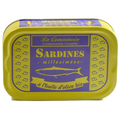 SARDINES À L'HUILE D'OLIVE 115g
