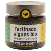 TARTINADE D'ALGUES AU CITRON CONFIT 100g