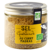 SEL DE GUÉRANDE AU CURRY DE MADRAS POT 150g