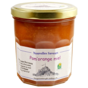 CONFITURE DE POMMES / ORANGES / MIEL 370g