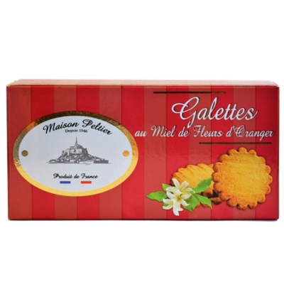 GALETTES AU MIEL DE FLEURS D'ORANGER ÉTUI 40g