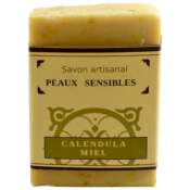 SAVON AU CALENDULA ET MIEL 100g