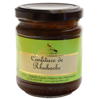 CONFITURE DE RHUBARBE 210g