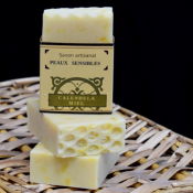 SAVON AU CALENDULA ET MIEL 100g