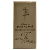 TABLETTE CHOCOLAT NOIR 70% THÉ D'AUBRAC 100g