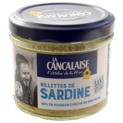 RILLETTES DE SARDINE NATURE 100g