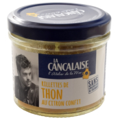 RILLETTES DE THON AU CITRON CONFIT 100g