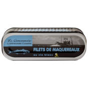 FILETS DE MAQUEREAUX MARINS AU VIN BLANC 176g