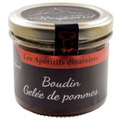 TARTINADE DE BOUDIN ET GELÉE DE POMMES 100g