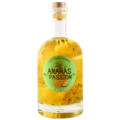 P'TIT CALVA ARRANGÉ  - ANANAS ET PASSION 50cl