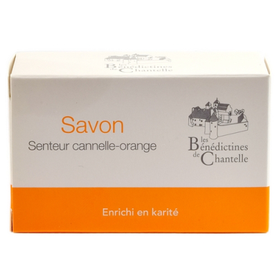 SAVON SENTEUR  CANNELLE - ORANGE 100g