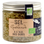 SEL DE GUÉRANDE À L'AIL DES OURS POT 150g
