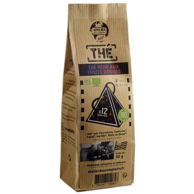 THÉ NOIR AUX  FRUITS ROUGES 30g
