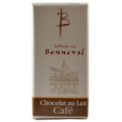 TABLETTE CHOCOLAT AU LAIT CAFÉ 100g