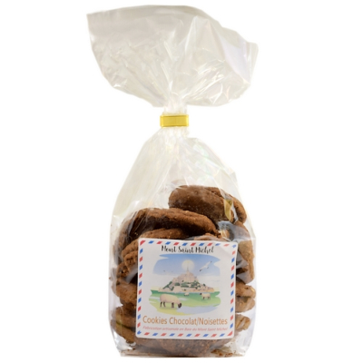 COOKIES AUX PÉPITES DE CHOCOLAT ET ÉCLATS DE NOISETTES 200g