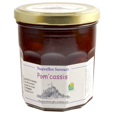 CONFITURE DE POM' CASSIS 370g