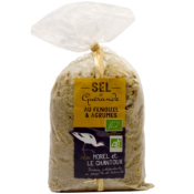 SEL DE GUÉRANDE AU FENOUIL ET AGRUMES SACHET 250g