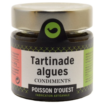 TARTINADE D'ALGUES AUX CONDIMENTS POT 100g