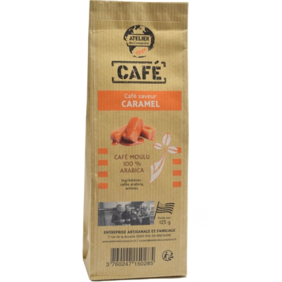 CAFÉ MOULU SAVEUR CARAMEL 125g