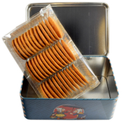 COFFRET FER GALETTES FINES DE BRETAGNE PUR BEURRE 300g
