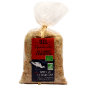 SEL DE GURANDE AU PIMENT D'ESPELETTE SACHET 250g