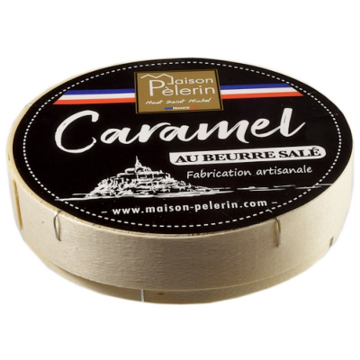 BOÎTE RONDE CARAMEL BEURRE SALÉ 100g