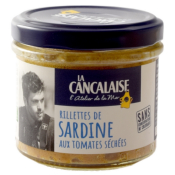 RILLETTES DE SARDINE AUX TOMATES SECHES 100g